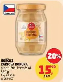 Penny Market HOŘČICE KARLOVA KORUNA plnotučná nabídka