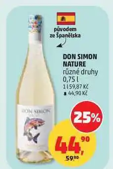 Penny Market DON SIMON NATURE různé druhy nabídka