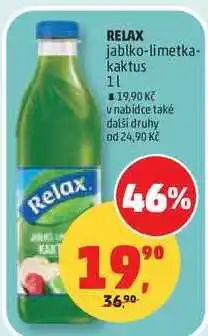 Penny Market RELAX jablko-limetka- kaktus nabídka