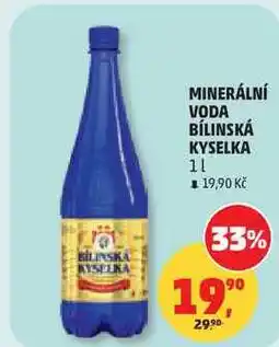 Penny Market MINERÁLNÍ VODA BÍLINSKÁ KYSELKA nabídka