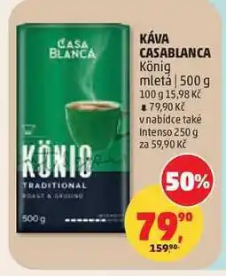 Penny Market KÁVA CASABLANCA König mletá nabídka