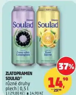 Penny Market ZLATOPRAMEN SOULAD různé druhy plech nabídka