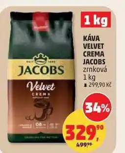 Penny Market KÁVA VELVET CREMA JACOBS zrnková nabídka