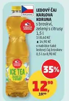 Penny Market LEDOVÝ ČAJ KARLOVA KORUNA s broskvi nabídka
