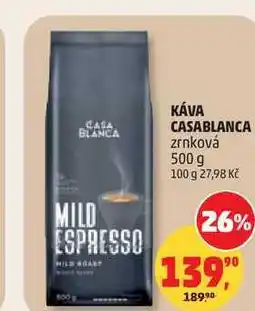 Penny Market KÁVA CASABLANCA zrnková nabídka