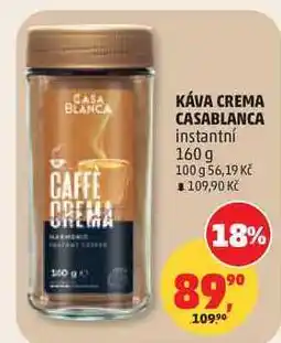 Penny Market KÁVA CREMA CASABLANCA instantní nabídka