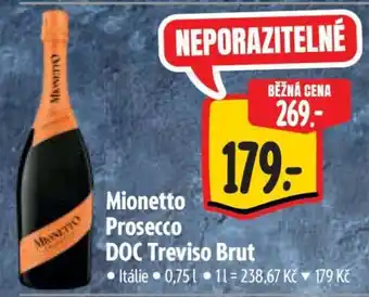 Albert Mionetto Prosecco DOC Treviso brut nabídka