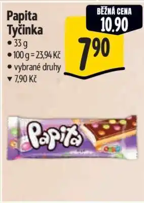 Albert Papita tyčinka nabídka