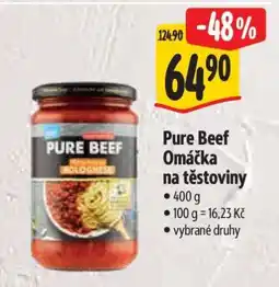 Albert Pure Beef Omáčka na těstoviny nabídka