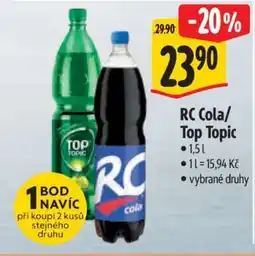 Albert RC Cola, Top Topic nabídka