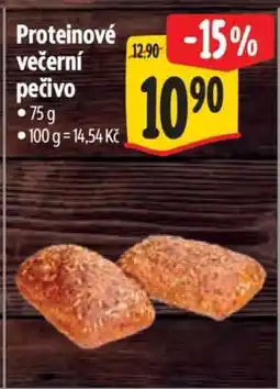 Albert Proteinové večerní pečivo nabídka
