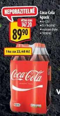 Albert Coca-Cola 4pack nabídka