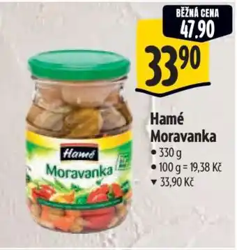Albert Hamé Moravanka nabídka
