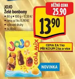 Albert JOJO Želé bonbony nabídka