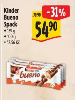 Albert Kinder Bueno 3pack nabídka
