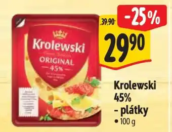 Albert Krolewski 45% plátky nabídka