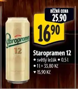 Albert Staropramen 12 nabídka