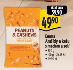 Albert Emma Arašídy a kešu s medem a solí nabídka