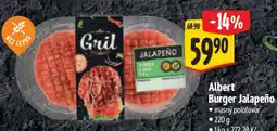 Albert Albert Burger Jalapeño nabídka
