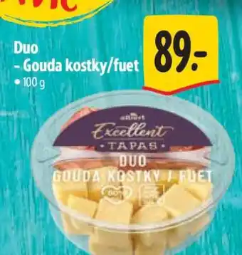 Albert Duo - gouda kostky / fuet nabídka