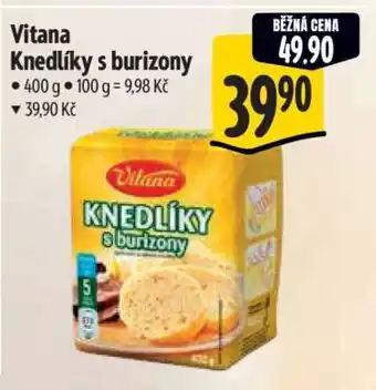 Albert Vitana Knedlíky s burizony nabídka