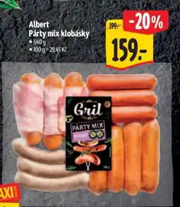 Albert Albert Párty mix klobásky nabídka