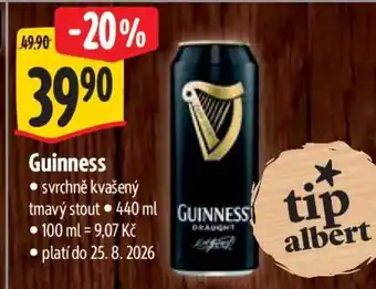 Albert Guinness nabídka