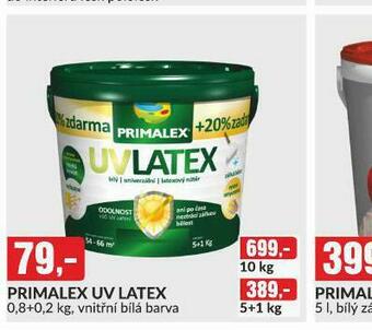 Baumax Primalex uv latex nabídka