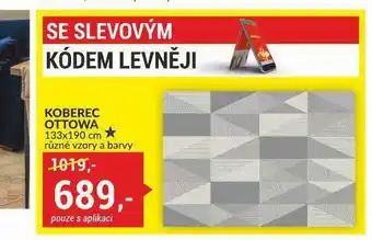 Baumax Koberec ottowa nabídka