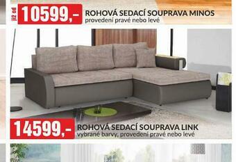 Baumax Rohová sedací souprava link nabídka