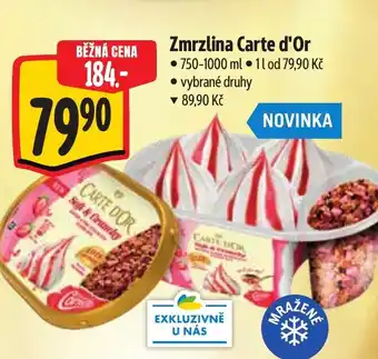Albert Zmrzlina Carte d'Or nabídka