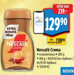 Albert Nescafé Crema nabídka