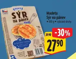 Albert Madeta Sýr na pánev nabídka