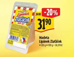 Albert Madeta Lipánek Zlatáček nabídka