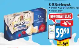 Albert Král Sýrů duopack nabídka