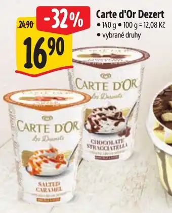 Albert Carte d'Or Dezert nabídka