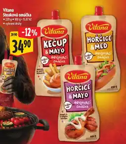 Albert Vitana Steaková omáčka nabídka