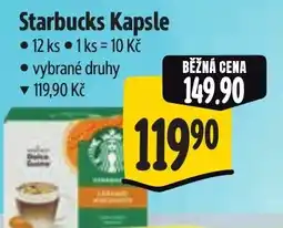 Albert Starbucks Kapsle nabídka