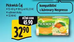 Albert Pickwick Čaj nabídka