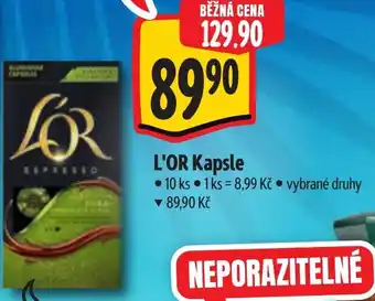 Albert L'OR Kapsle nabídka