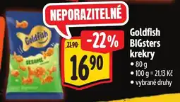Albert Goldfish Bigsters krekry nabídka