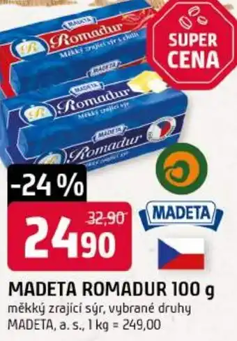 Trefa Madeta romadur nabídka