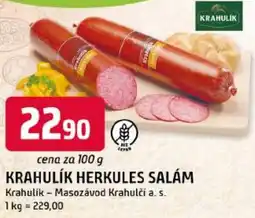 Trefa Krahulik herkules salám nabídka