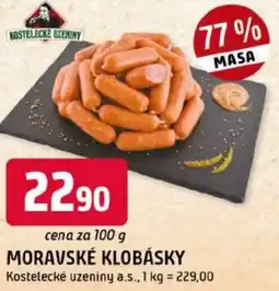 Trefa Moravské klobásky nabídka