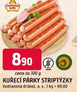 Trefa Kuřecí párky striptýzky nabídka