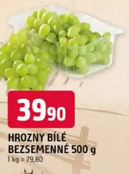 Trefa Hrozny bílé bezsemenné nabídka