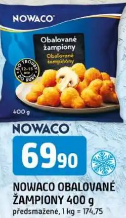Trefa NOWACO obalované žampiony nabídka