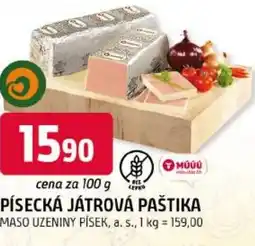 Trefa Písecká játrová paštika nabídka