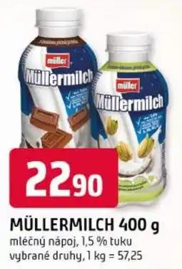 Trefa MÜLLERMILCH mléčný nápoj, 1,5% tuku nabídka