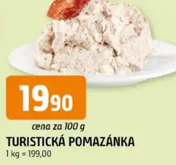 Trefa Turistická pomazánka nabídka